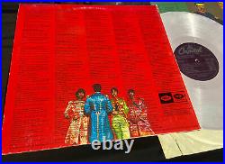 The Beatles SGT PEPPER's LONELY HEARTS CLUB BAND 1978 Marbled VINYL Near Mint
