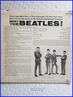 The Beatles Vinyl Lot of 7 Meet the Beatles, 2nd Album, Hard Days Night, and