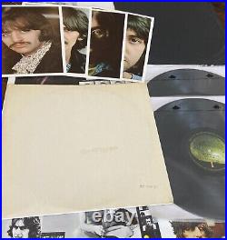 The Beatles White Album 1968 Swbo-101 First Press Scranton Errors (3) Vg