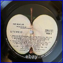 The Beatles White Album 1968 US Apple Numbered Cover All Inserts (EX)