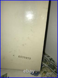 The Beatles White Album 1968 US Numbered Cover Photo Inserts No Poster (GI)