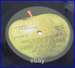 The Beatles White Album No A0256550 Apple SWBO101 J40 GF 2 LP VG
