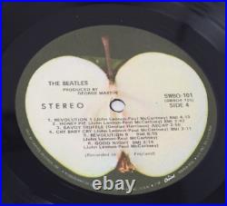 The Beatles White Album No A0256550 Apple SWBO101 J40 GF 2 LP VG