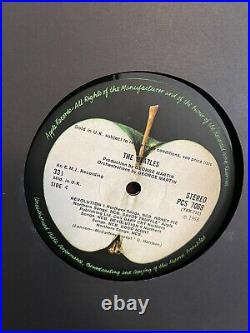 The Beatles White Album Top Loader #393672 Laminated Cover 1st Pressing 1968 UK