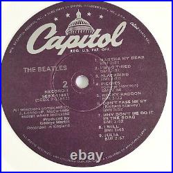 The Beatles White Album Vinyl 2-lp White Vinyl Capitol USA 1978 Nr Mint Complete