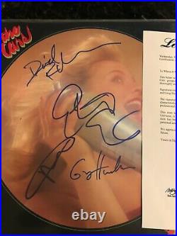 The Cars Signed/Autographed Shake It Up Album Cover PSA Authentic