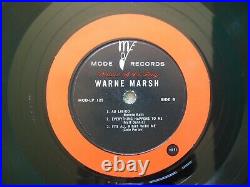 The DEBUT Album of WARNE MARSH QUARTET Music For Prancing- Ed1 on Mode EX/VG+