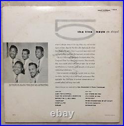 The Five Keys On Stage Finger Cover T-828 Capitol Mono Lp Record Vinyl Album
