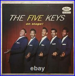 The Five Keys On Stage Recalled Phallus Cover T828 Capitol Lp Record Vinyl Album