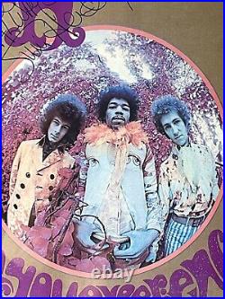 The Jimi Hendrix Experience Are You Experienced Autographed Album Cover In Frame