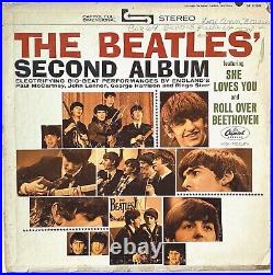 The MEGA RARE Multi Misprint THE BEATLES SECOND ALBUM 1964 Capital 1st Press