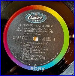 The MEGA RARE Multi Misprint THE BEATLES SECOND ALBUM 1964 Capital 1st Press