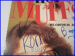 The Muffs Rare Band Blonde And Blonder Signed Autographed Record Album Cover Coa