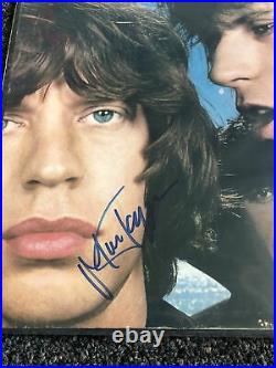 The Rolling Stones Signed Black & Blue Album Cover Only No Record