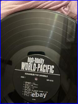 The Sandells-scrambler(world Pacific Records) Lp Album, Mono Rare Surf Music