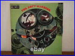 The Soft Machine Psychedelic 1968 Lp Vinyl Album Die Cut Cover