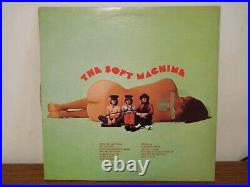 The Soft Machine Psychedelic 1968 Lp Vinyl Album Die Cut Cover