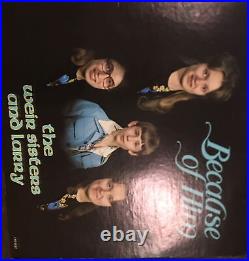 The Weir Sisters and Larry Bizarre Worst Album Cover Rare Xian CCM Private 1970s