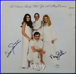 Tina & Nancy Sinatra Signed Authentic Autographed Album Cover PSA/DNA #AD00041