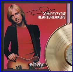 Tom Petty Framed LP Record Reproduction Signature Display M4