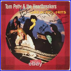 Tom Petty and the Heartbreakers (5) Band Signed Album Cover With Vinyl BAS #A57628