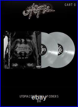Travis Scott Utopia 2 Disc Vinyl Album 5 Cover Collectors Set