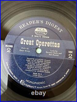 Treasury of Great Operettas Complete Album All 9 Records Vinyl