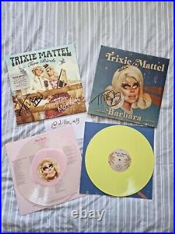 Trixie Mattel Two Birds/One Stone and Barbara SIGNED! Drag Race AS3 WINNER