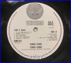 Tudor Lodge Vinyl LP Fold out Cover UK 1971 Vertigo 6360 043
