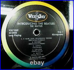 Us Original Mono WithBranck Back Cover The Beatles Introducing