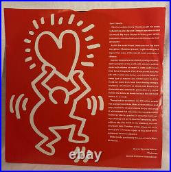 VTG A Very Special Christmas Album Cover Art Keith Haring Madonna Sting 80'S
