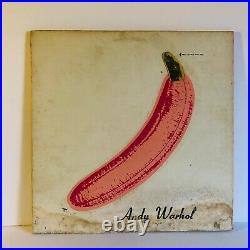 Velvet Underground & Nico Andy Warhol 1st Banana Cover LP Album 1967 Verve VG