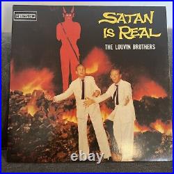 Vintage 1960 LOUVIN BROTHERS Satan is Real LP Capitol Vinyl EX/VG+ Very Rare