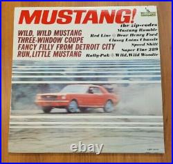 Vintage 1964 Record Album The Zip Codes Mustang Lrp 3367