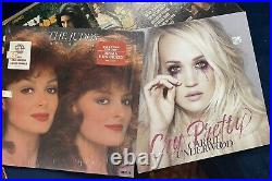 Vintage Autographed Signed Lot Vinyl Record Albums Women Country Ronstadt