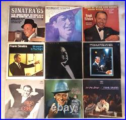 Vintage Frank Sinatra Vinyl LP 12 Album Lot of (11) Capitol Reprise Trilogy