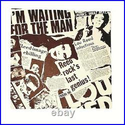 Vintage Vinyl Lou Reed Live Take No Prisoners 1978 Double Album Mint