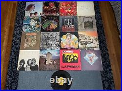 Vtg. Lot of 19 Vinyl LP Records Zeppelin, AeroSmith, Tull, Stones, Who, Cream, Hendrix
