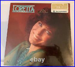 Vtg New LORETTA LYNN VINYL ALBUM COVER Sealed 1980
