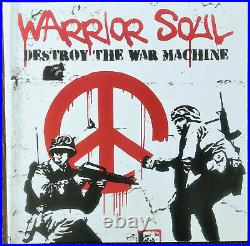 Warrior Soul Destroy The War Machine 12 vinyl BANKSY Art Cover LIMITED to 333