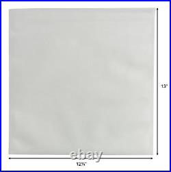 White Non Woven Record Outer Sleeves for 12 LP Vinyl 33 RPM Record Albums