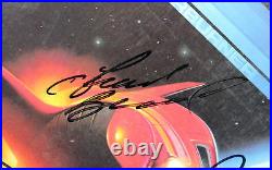 ZZ Top (3) Gibbons, Beard, & Hill Signed Afterburner Album Cover With Vinyl BAS